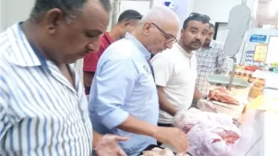 بيطري المنيا يضبط 463.5 كجم لحوم وتحرير 30 محضرًا