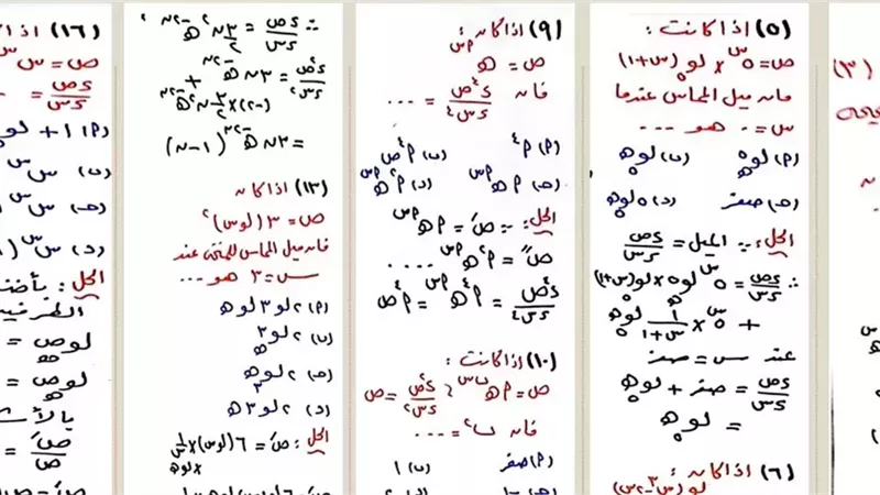 مراجعة ليلة امتحان
