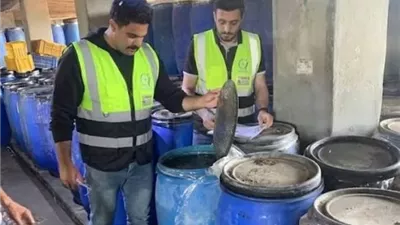 ضبط طن مخللات فاسدة داخل مصنع غير مرخص بالغربية