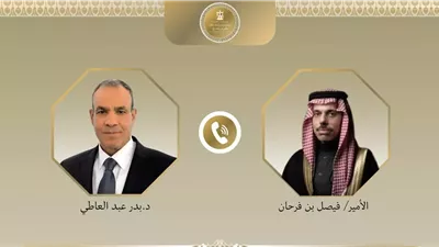 وزير الخارجية يبحث مع نظيره السعودي مستجدات الأوضاع الإقليمية