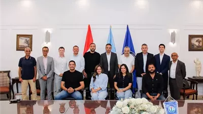 إدارة نادي سموحة تكرّم خبراء جامعة مانشستر متروبوليتان