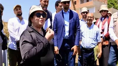 نائبة وزيرة التضامن تتابع تنفيذ مشروع تمكين المجتمعات الريفية بالمنيا