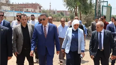 محافظ القليوبية يتفقد مشروعات 