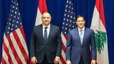الرئيس اللبناني يصل إلى واشنطن في زيارة رسمية ويلتقي روبيو