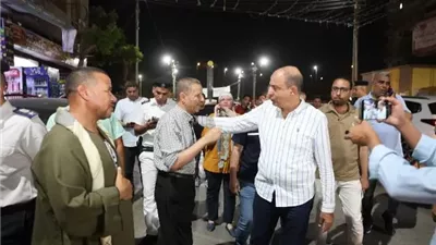 إزالة الإعلانات المخالفة وتكثيف حملات رفع الإشغالات بالمنيا