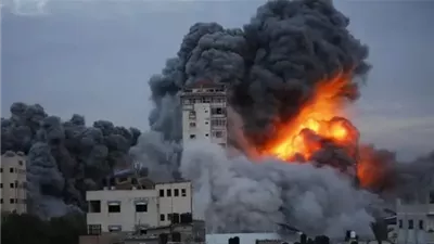 8 شهداء بغارة إسرائيلية استهدفت جنازة في النصيرات