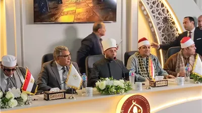 وزير الأوقاف من المنصورة: 