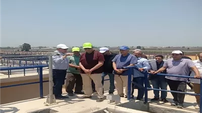 جولة مكثفة للإسكان لمتابعة محطات المياه في كفر الشيخ