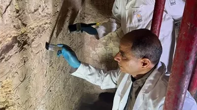 اكتشاف 3 مقابر صخرية تكشف أسرار كبار رجال الدولة الحديثة