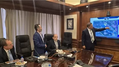 محافظ القليوبية يبحث مع 