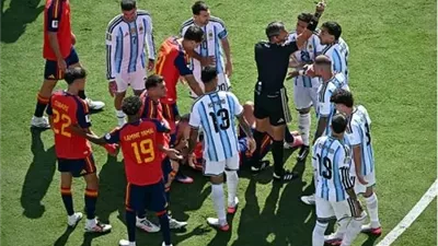 التعادل السلبي يقود إسبانيا والأرجنتين للأشواط الإضافية