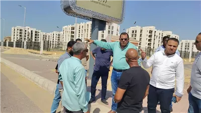 رئيس جهاز الشيخ زايد يفاجئ مواقع العمل بالتوسعات الشرقية