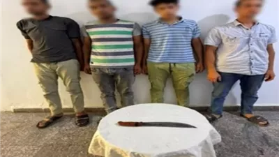 مشاجرة بالسلاح الأبيض بسبب الجيرة فى شبين القناطر