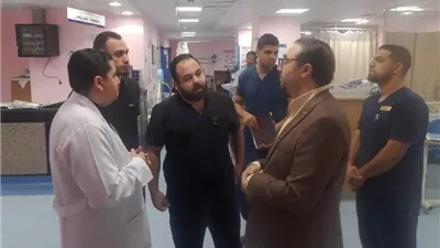 وكيل صحة القليوبية يتفقد مستشفى القناطر الخيرية ومركز طبي كفر حمزة
