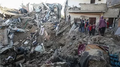 استشهاد 3 فلسطينيين بقصف الاحتلال الإسرائيلي مركبة جنوب قطاع غزة