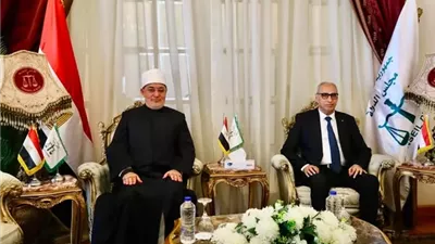 المفتي يهنئ رئيس مجلس الدولة لتوليه رئاسة المجلس رسميًّا