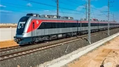 تعديل موعد تشغيل قطار العاصمة الخميس بمناسبة إجازة 23 يوليو