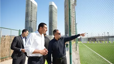 رئيس جهاز العلمين الجديدة يستقبل وزير الرياضة لبحث تشغيل المنشآت