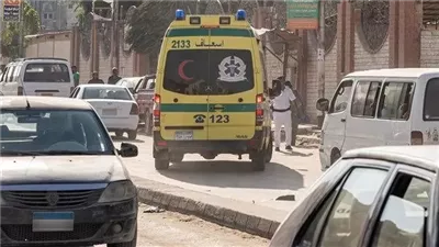 مصرع شاب وبتر ساق آخر في حادث تصادم بطريق بنها - كفر شكر
