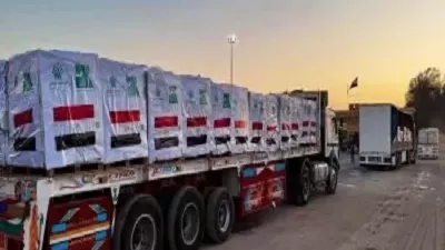 مصر تواصل تقديم المساعدات الإنسانية لدعم الأشقاء في قطاع غزة