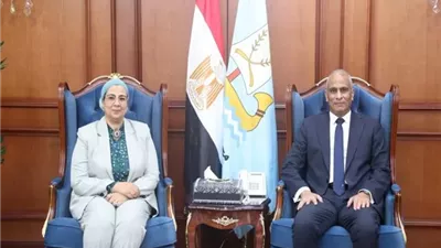 رئيسة القومي للمرأة ومحافظ كفر الشيخ يبحثان تعزيز التعاون