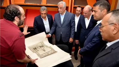 محافظ الدقهلية يستقبل وزير الدولة للإنتاج الحربى