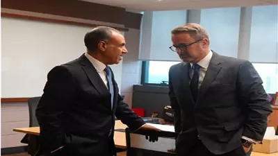 وزير الخارجية يناقش مع نظيره اللوكسمبورجي تطورات الأوضاع الإقليمية والدولية