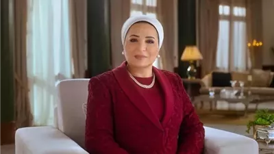 السيدة انتصار السيسى: ثورة 23 يوليو تظل علامة مضيئة فى تاريخ وطننا