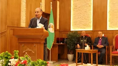 افتتاح الكنيسة الإنجيلية بأرض سلطان بحضور محافظ المنيا