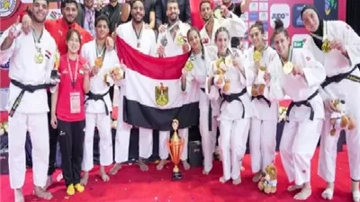 الجودو المصري يتربع على صدارة البطولة الأفريقية للناشئات بالمغرب
