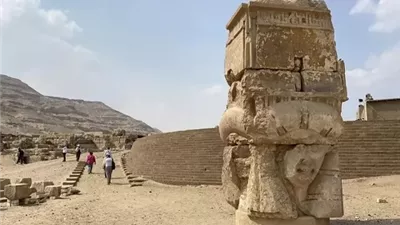 أتريبس.. مدينة الحضارات المنسية غرب سوهاج