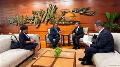 وزير الخارجية يلتقي وزير خارجية تيمور الشرقية لتعزيز التعاون