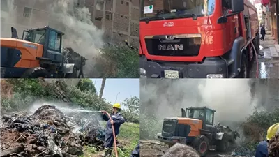 حريق مفاجئ بشونة أخشاب بطوخ.. والحماية المدنية تسيطر على النيران