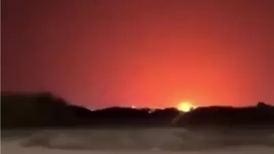 الدفاع المدني السعودي يطلق إنذارا مبكرا وسماع دوي انفجارات