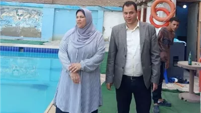 إغلاق حمام سباحة بمركز شباب بالقليوبية وإحالة المقصرين للتحقيق