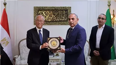 السفير الياباني يستعرض الفرص الإستثمارية بالإسماعيلية