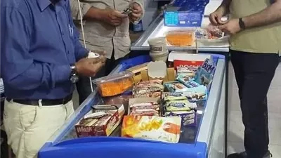 غلق وإنذار منشآت غذائية مخالفة بالإسماعيلية