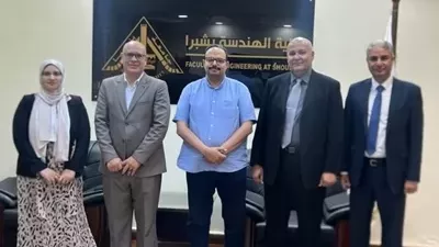 جامعة بنها تعرض مشروعات طلابها الابتكارية أمام لجنة دعم التميز