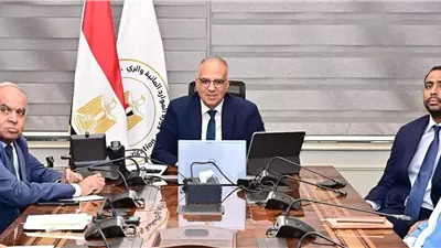 وزير الري يبحث مع الوكالة الألمانية الموقف التنفيذي لـ 