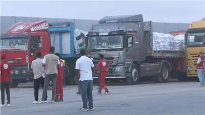 مصر تواصل تقديم المساعدات الإنسانية لدعم الفلسطينيين في غزة