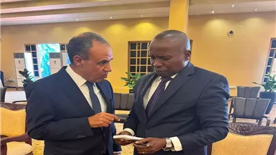 وزير الخارجية يلتقي نائب رئيس جمهورية كينيا
