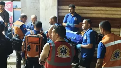 انتشال 4 جثث فى موقع حادث انهيار عقار زفتي