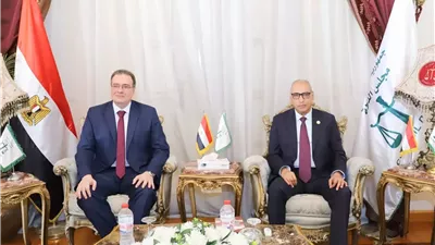 رئيس مجلس الدولة يستقبل رئيس الجهاز المركزي للتنظيم والإدارة لتقديم التهنئة