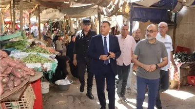محافظ القليوبية يتفقد الخصوص ويعلن خطة لإنشاء سوق حضاري وإنهاء ال