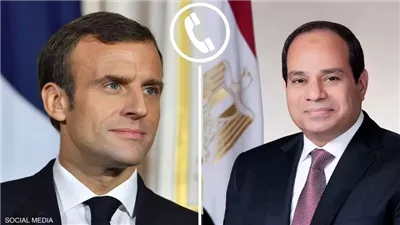 الرئيس السيسي يؤكد لماكرون تضامن مصر مع فرنسا في مواجهة ازمة الحرائق
