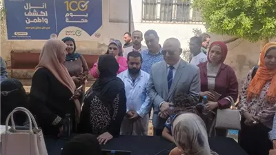 وكيل صحة القليوبية يدشن حملة 