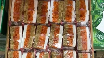 ضبط 320 كيلو حلوى مولد غير آمنة داخل مصنع غير مرخص بالقليوبية