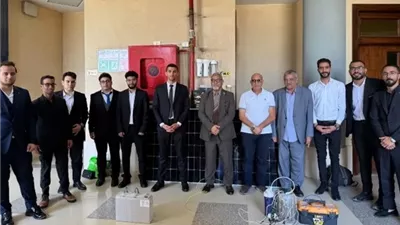 طلاب الميكاترونيات بالجامعة المصرية الروسية يقدمون 7 مشاريع واعدة صور