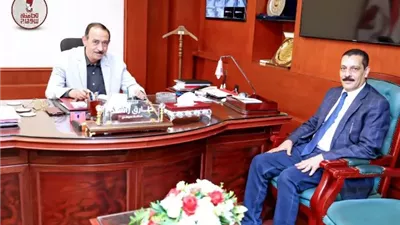 محافظ سوهاج يستقبل وكيل وزارة العمل الجديد بالمحافظة