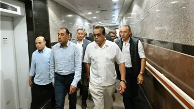 مدبولى يتفقد أعمال تنفيذ مشروع مستشفى السنطة المركزي الجديد